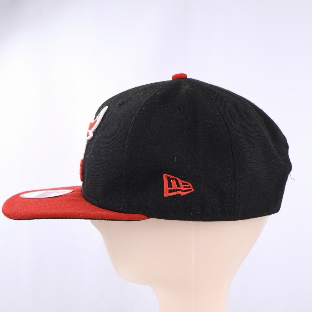 New Era 9FIFTY Chicago Bulls Windy City Hardwood Classics Snapback Hat NBA - Picture 3 of 8